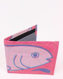 Geldbeutel Fisch rosa