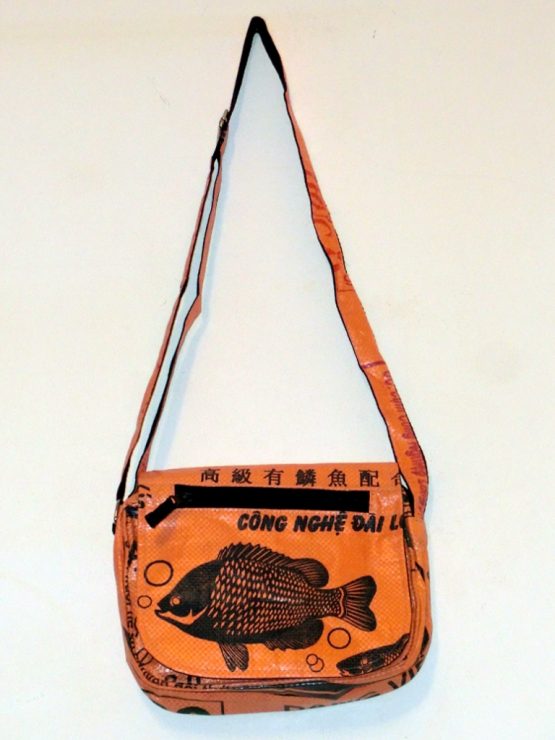 Handtasche Fisch orange