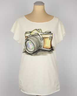 T-Shirt - Fotoapparat Vintage