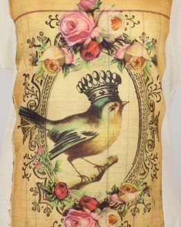 T-Shirt - umgenäht - Vintage König der Vögel