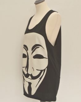 Tanktop - schwarz - unisex - Anonymous